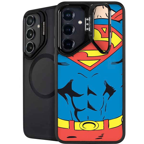 DC Comics Superman Vintage Chest Galaxy S25 Kickstand Case